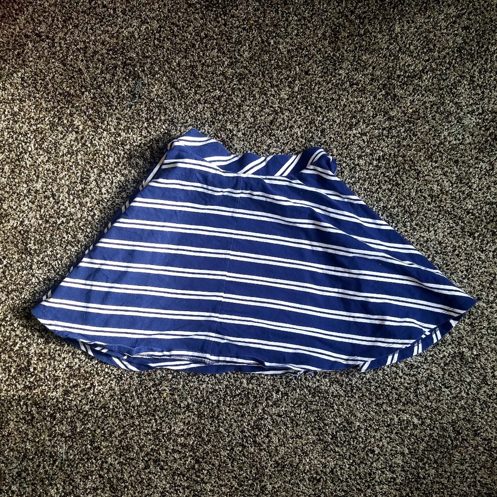 High Waist Striped skirt